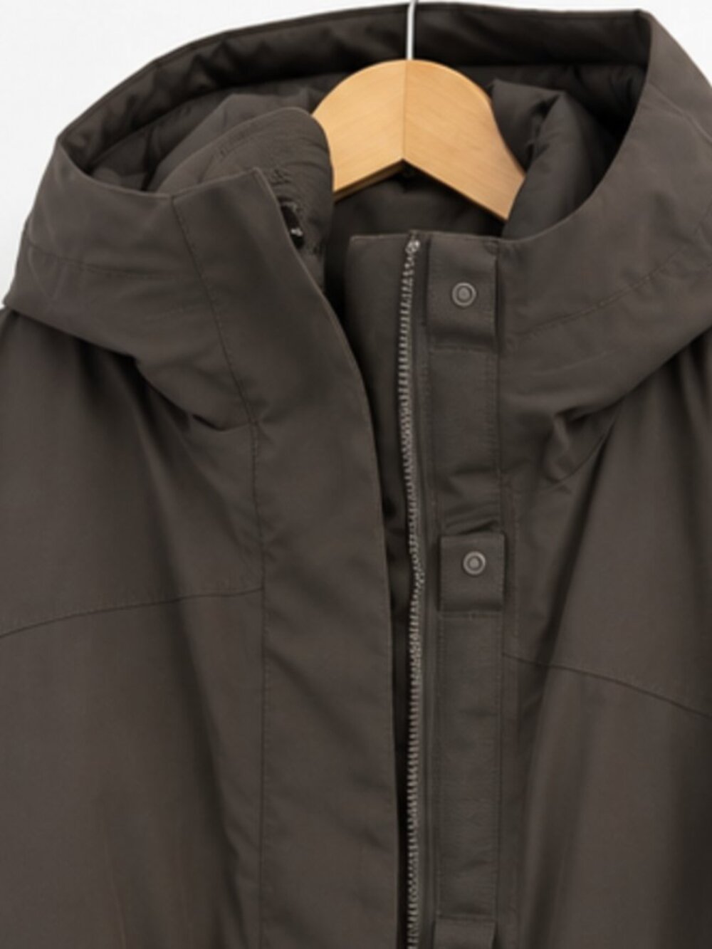 Lululemon Winter Warrior Long Parka Coat in Dark Olive Green Sz. 6 - Picture 12 of 14